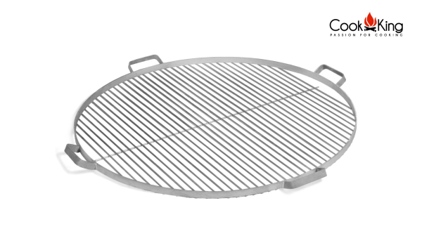 Grillrost mit 4 Griffen passend für CookKing Feuerschalen EDELSTAHL